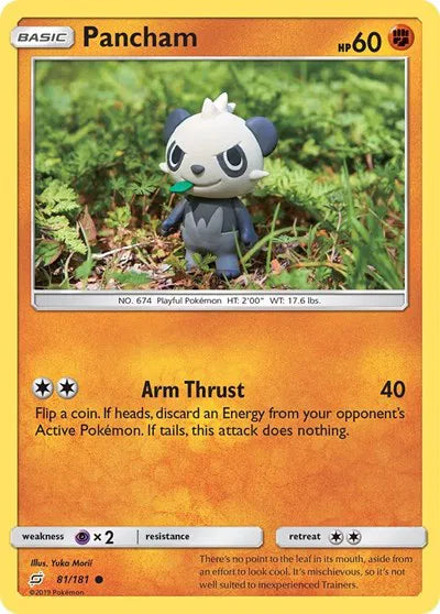 81/181 Pancham Reverse Holo - Team Up