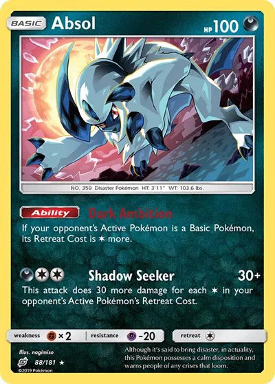 88/181 Absol Reverse Holo - Team Up