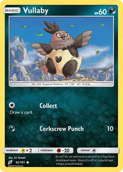 92/181 Vullaby Reverse Holo - Team Up
