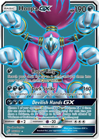 166/181 Hoopa GX - Team Up