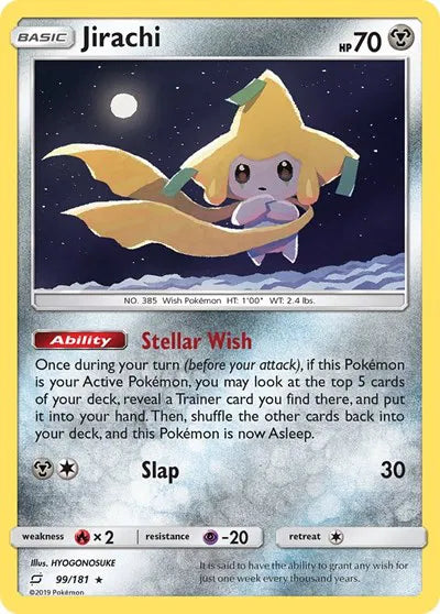 99/181 Jirachi Holofoil - Team Up