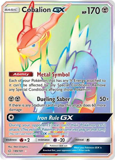 189/181 Cobalion GX - Team Up