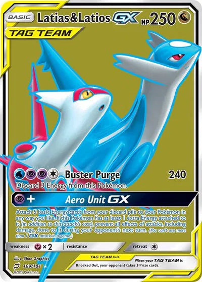 169/181 Latias & Latios GX - Team Up