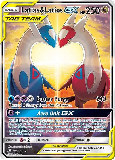 170/181 Latias & Latios GX - Team Up