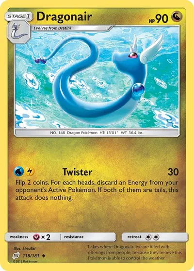 118/181 Dragonair Reverse Holo - Team Up