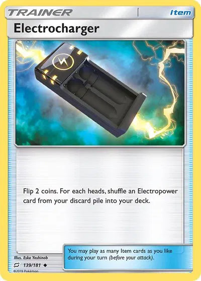 139/181 Electrocharger Reverse Holo - Team Up