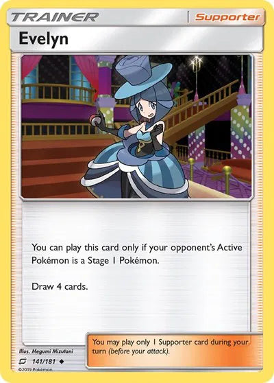 141/181 Evelyn Reverse Holo - Team Up
