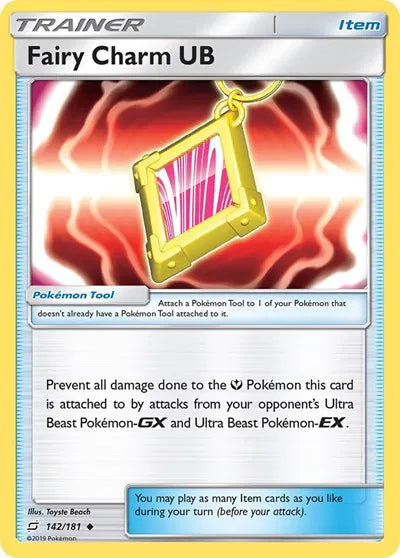 142/181 Fairy Charm UB Reverse Holo - Team Up