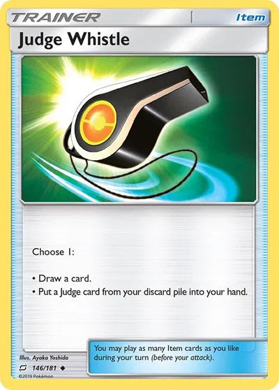 146/181 Judge Whistle Reverse Holo - Team Up