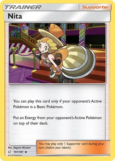 151/181 Nita Reverse Holo - Team Up