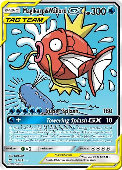 161/181 Magikarp & Wailord GX - Team Up