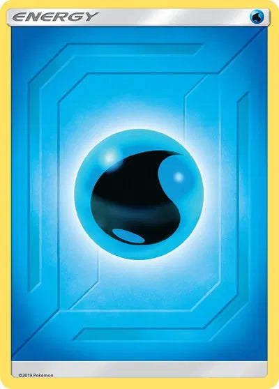 Water Energy Reverse Holo 2019