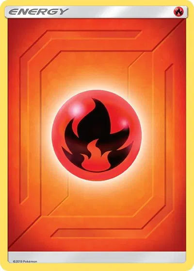 Fire Energy Reverse Holo 2019