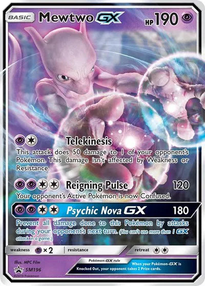 SM196 Mewtwo GX