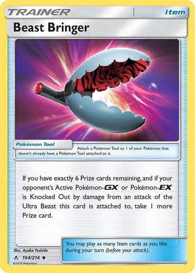 164/214 Beast Bringer Reverse Holo - Unbroken Bonds