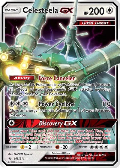 163/214 Celesteela GX - Unbroken Bonds