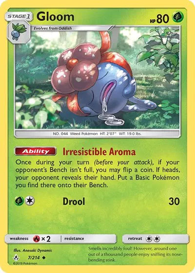 7/214 Gloom Reverse Holo