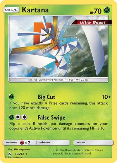 19/214 Kartana Reverse Holo