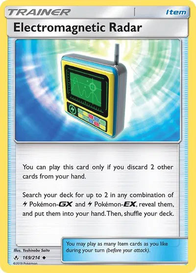 169/214 Electromagnetic Radar Reverse Holo - Unbroken Bonds