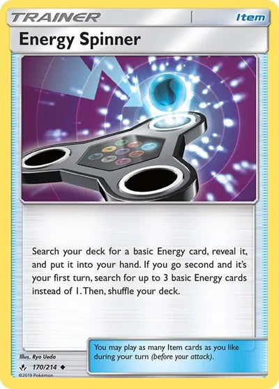 170/214 Energy Spinner Reverse Holo - Unbroken Bonds