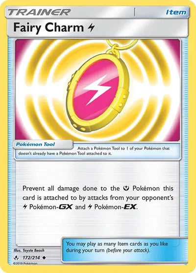 172/214 Fairy Charm L Reverse Holo - Unbroken Bonds