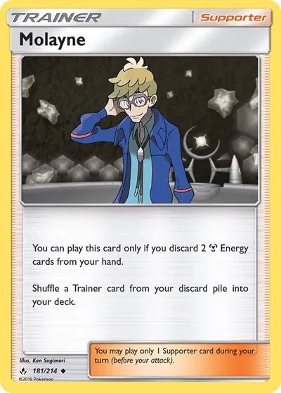 181/214 Molayne Reverse Holo - Unbroken Bonds