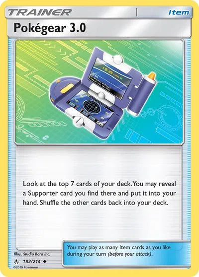 182/214 Pokégear 3.0 Reverse Holo - Unbroken Bonds