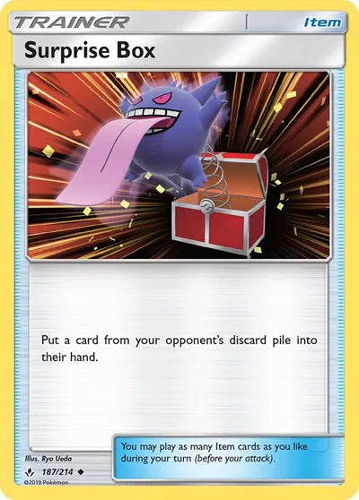 187/214 Surprise Box Reverse Holo - Unbroken Bonds