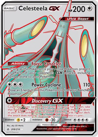 208/214 Celesteela GX - Unbroken Bonds