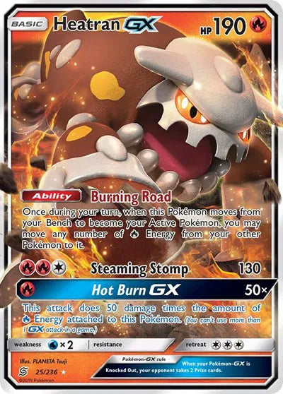 25/236 Heatran GX