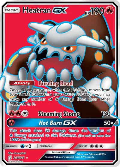216/236 Heatran GX - Unified Minds