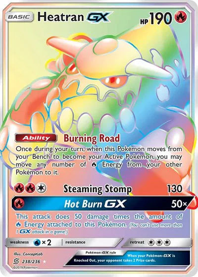 238/236 Heatran GX - Unified Minds