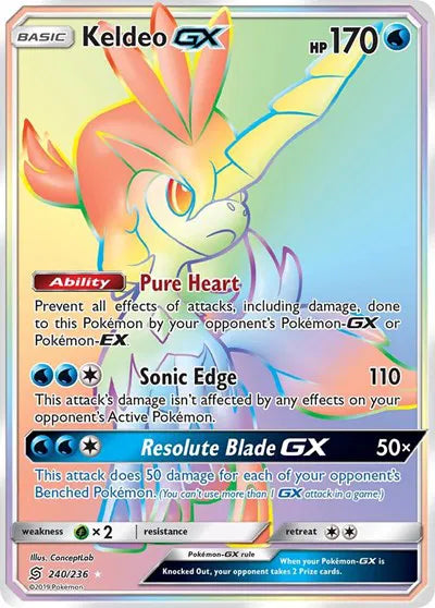 240/236 Keldeo GX - Unified Minds