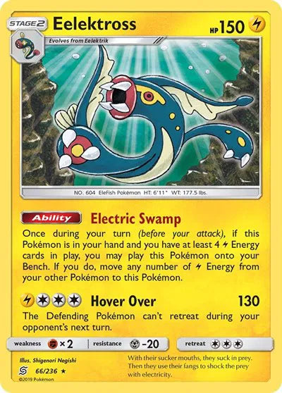 66/236 Eelektross Reverse Holo - Unified Minds