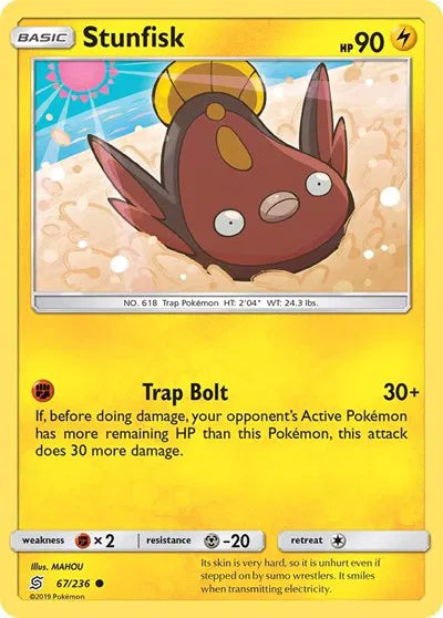 67/236 Stunfisk Reverse Holo - Unified Minds