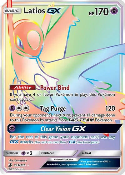 243/236 Latios GX - Unified Minds