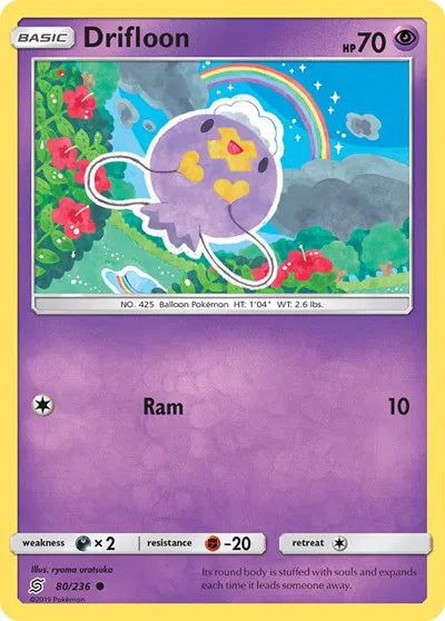 80/236 Drifloon Reverse Holo - Unified Minds