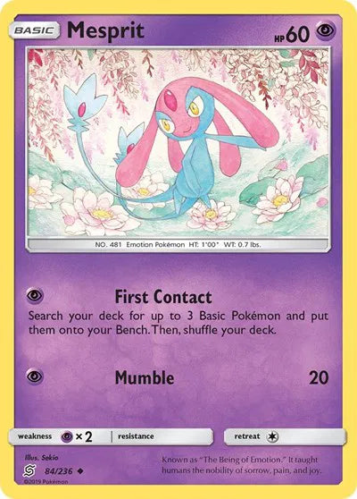 84/236 Mesprit Reverse Holo - Unified Minds
