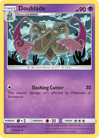 94/236 Doublade Reverse Holo - Unified Minds