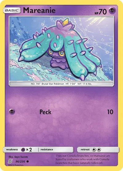 96/236 Mareanie Reverse Holo - Unified Minds