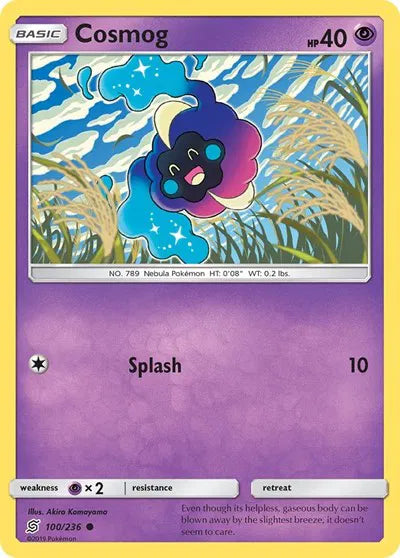 100/236 Cosmog Reverse Holo - Unified Minds