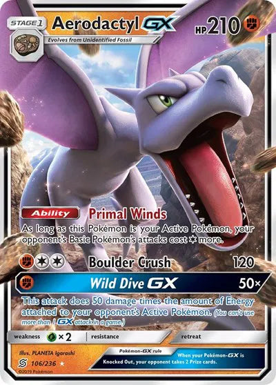 106/236 Aerodactyl GX - Unified Minds