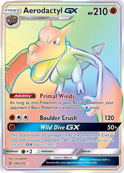 244/236 Aerodactyl GX - Unified Minds