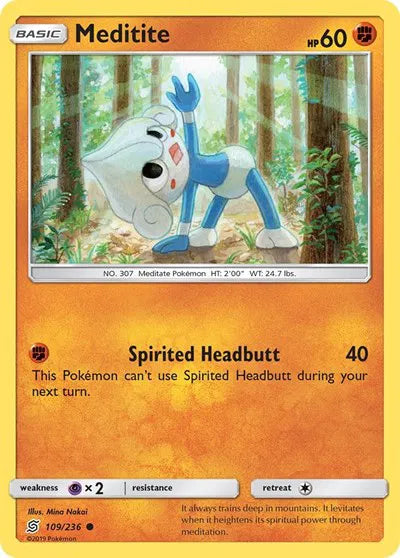 109/236 Meditite Reverse Holo - Unified Minds