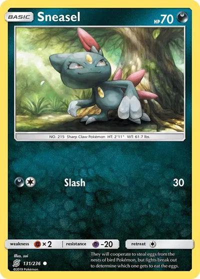 131/236 Sneasel Reverse Holo - Unified Minds