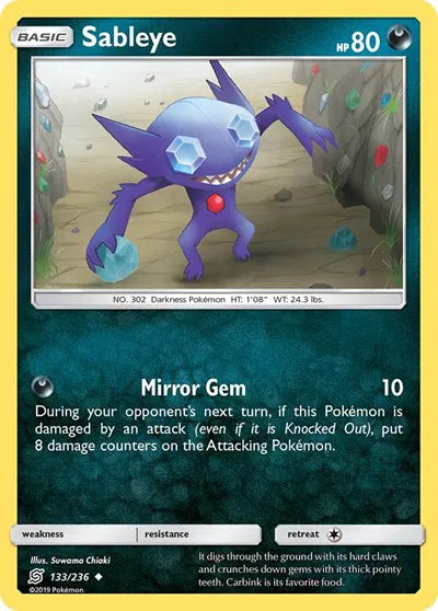 133/236 Sableye Reverse Holo - Unified Minds