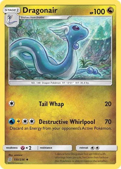 150/236 Dragonair Reverse Holo - Unified Minds