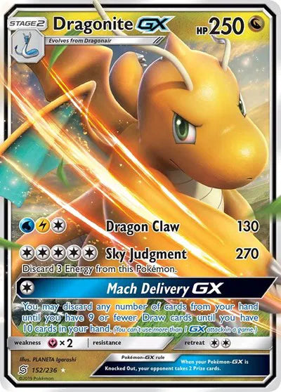 152/236 Dragonite GX - Unified Minds