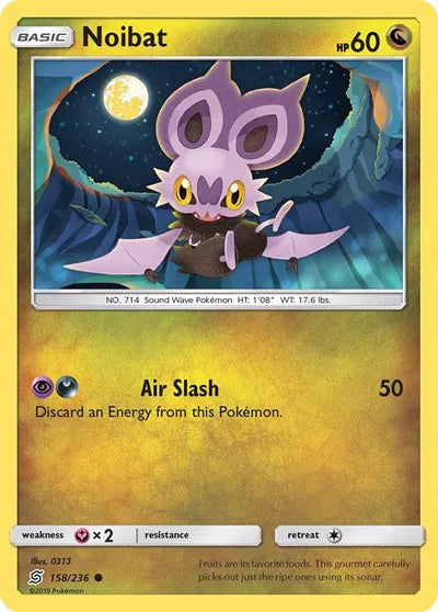 158/236 Noibat Reverse Holo - Unified Minds