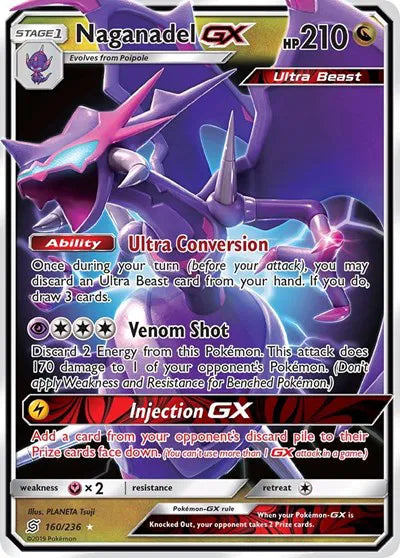 160/236 Naganadel GX - Unified Minds